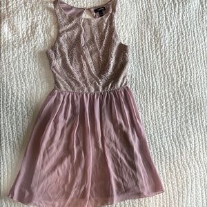 Speechless Pink Lace Kids Dress